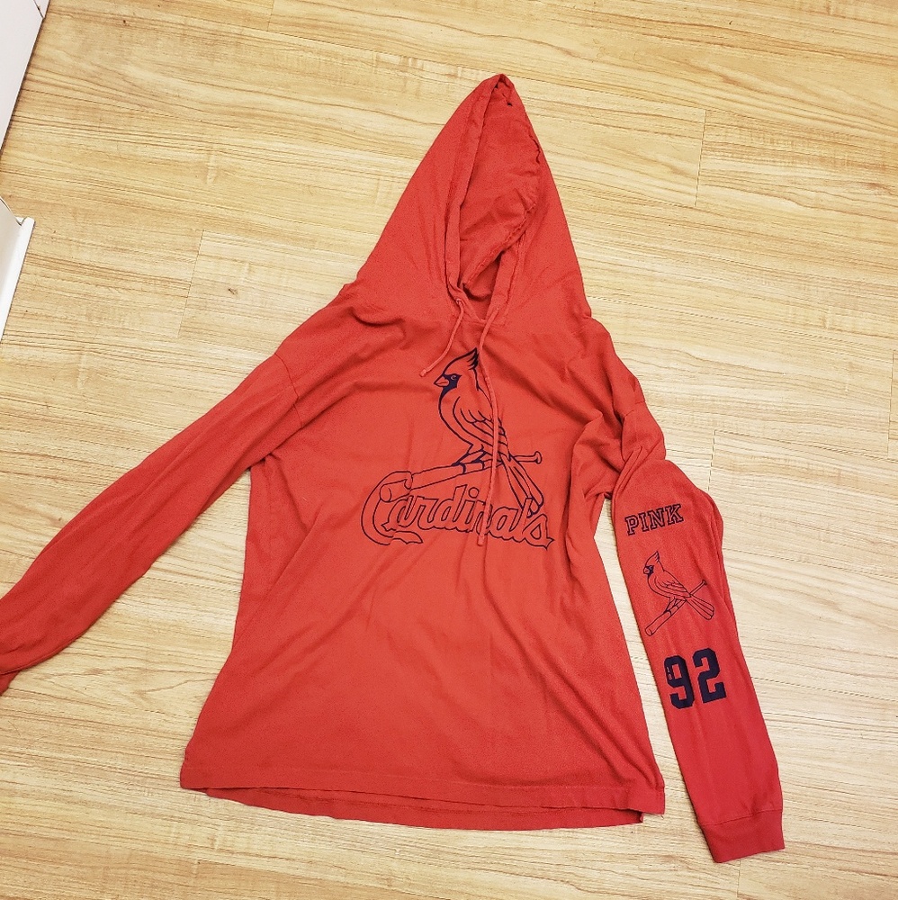 STL Cardinals Pink hoodie